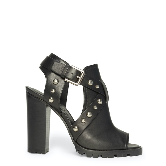 Polo Ralph Lauren Studded Leather Platform Sandal